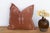 Textile Terracotta Vertical Cactus Silk Moroccan Pillow For Sale - Image 7 of 7