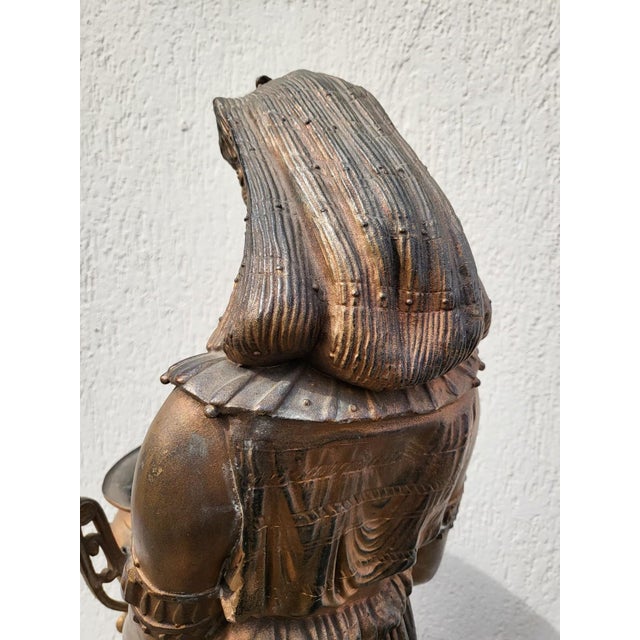 Metal Egyptian Regula Urn, Late 19th Century For Sale - Image 7 of 18