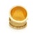 1970s Vintage Italian 18k Gold Turquoise Etruscan Revival Statement Ring, Size 8.5 For Sale - Image 5 of 10