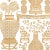 Sample - Schumacher Hellene Mylar Wallpaper in Gold For Sale