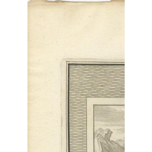 Paper Pieter Mortier, Obadiah Hides the Prophets and Elijah on Mount Carmel, 1700, Engraving For Sale - Image 7 of 12