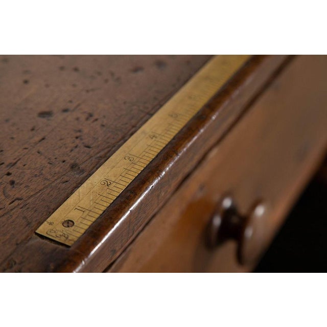 English Ebonised Pine Haberdashery Shop Counter with Walnut Top, 1880s For Sale - Image 10 of 18