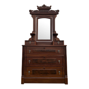 Vintage East Lake Style Vanity Table / Dresser