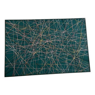 Gianfranco Visentin, Cycle of the Strings, 1980, Mixed Media on Canvas For Sale