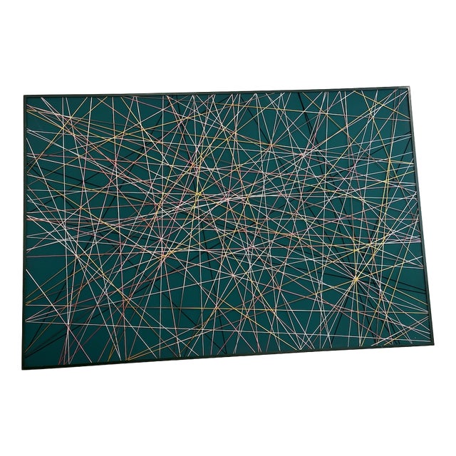 Gianfranco Visentin, Cycle of the Strings, 1980, Mixed Media on Canvas For Sale