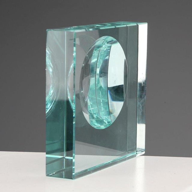 Blue Ashtray in Murano Glass For Sale - Image 8 of 9