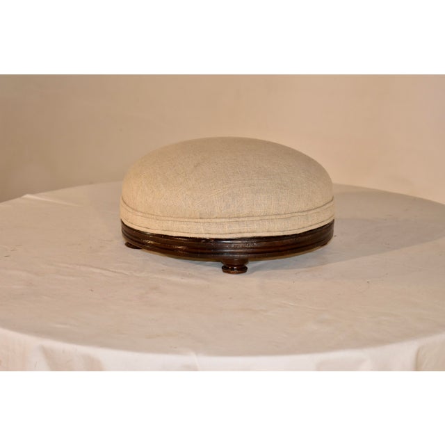 English Early 19th Century English Mahogany Footstool For Sale - Image 3 of 6