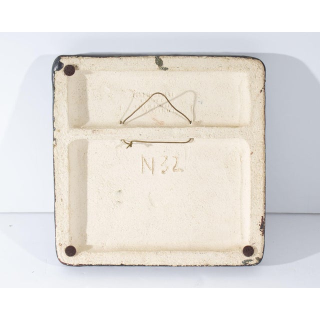 German Ceramic Wall Tile Plaque by Helmut Friedrich Schäffenacker For Sale In Indianapolis - Image 6 of 7