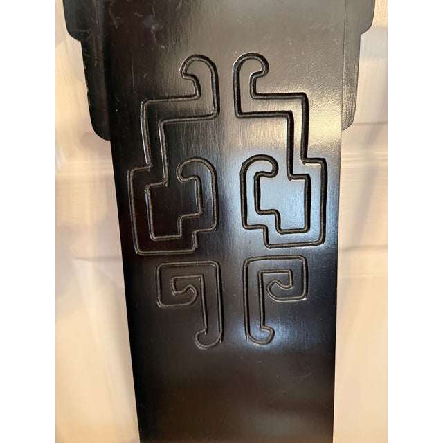 Brown 1970s Century Furniture by Raymond Sabota Chin Hua 6 Dining Chairs For Sale - Image 8 of 10