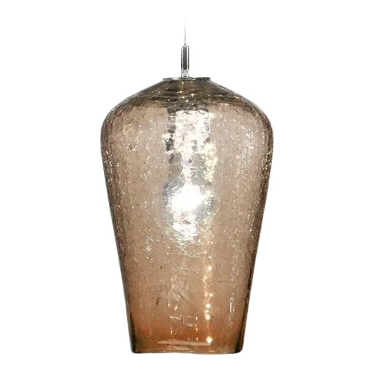 Comet Pendant Light from the Boa Lantern Collection in Tea For Sale