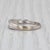 Modern 0.33ctw Diamond Wedding Band 18k White Gold Size 6 Stackable Ring Coa Tomas Rae For Sale - Image 3 of 9