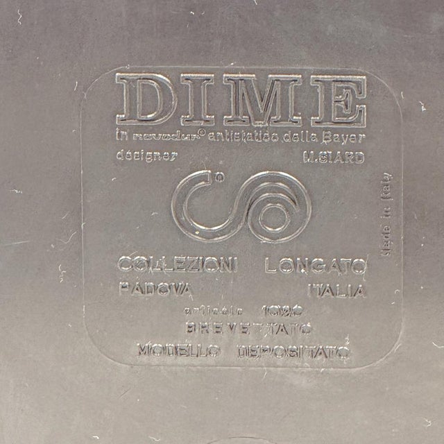 Dime Rolling Storage Container by Marcello Siard for Collezioni Longato, Italy, 1970s For Sale - Image 12 of 13