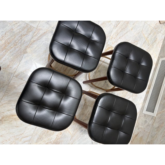 Wood Stella Works Counter Utility Stools For Sale - Image 7 of 7