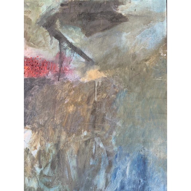 Guy Berard " Palo Alto " 1961 Abstract Painting For Sale In Wichita - Image 6 of 10