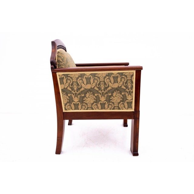 Antique Biedermeier Living Room Set, 1870, Set of 3 For Sale - Image 12 of 16