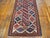 1900s Multicolor Geometric Tribal Antique n.w. Persian Rug 3'2" X 9'2" Handmade Wool Carpet For Sale In New York - Image 6 of 6