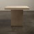 Michael Taylor 1980s Travertine Marble Square Dining Table Italian Stone Michael Taylor Style For Sale - Image 4 of 11