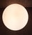 1990s Vintage Table Lamp with Opaque White Spherical Glass Shade by Honsel, 1990s For Sale - Image 5 of 8