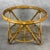 Mid-Century Modern Italian Circular Rattan Coffee Table by Tito Agnoli, 1960s For Sale - Image 13 of 15