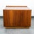 Wood Mid Century Modern End Table Lane Attributed Cabinet Square Walnut 2 Doors Side Table MCM For Sale - Image 7 of 10