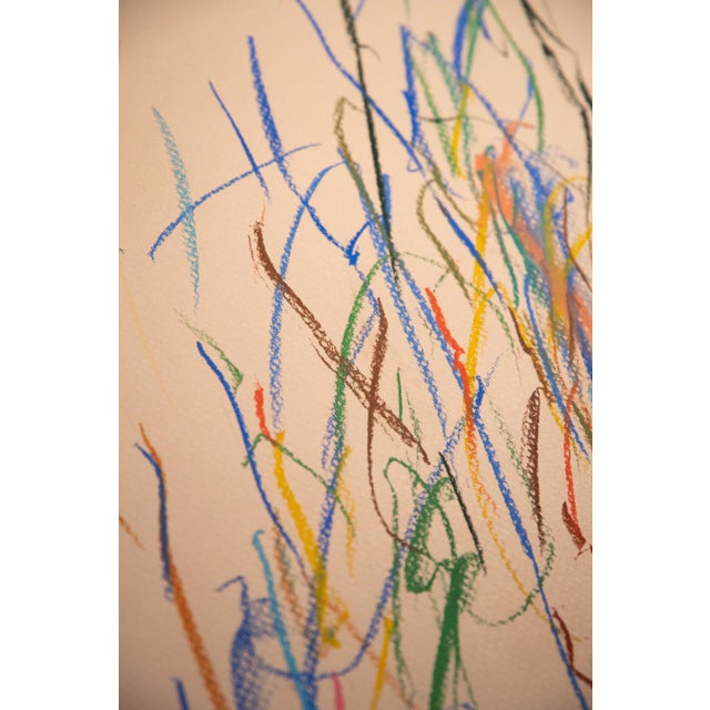 2020s "Color Sketch No. 2" Colorful Work on Paper For Sale - Image 5 of 8