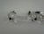 Pair of Vintage Clear Glass Bridge Drawer Pulls, 1930s–1940s Glass Cabinet Knobs== For Sale - Image 10 of 18