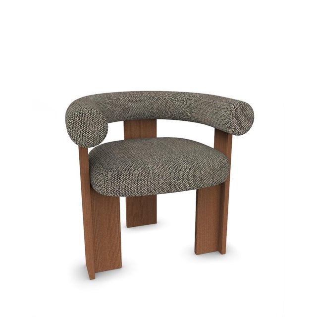 Contemporary Collector Modern Cassette Chair in Safire 0003 by Alter Ego For Sale - Image 3 of 7