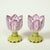 Mid 20th Century English Traditional Porcelain Tulip Cups For Sale - Image 4 of 9