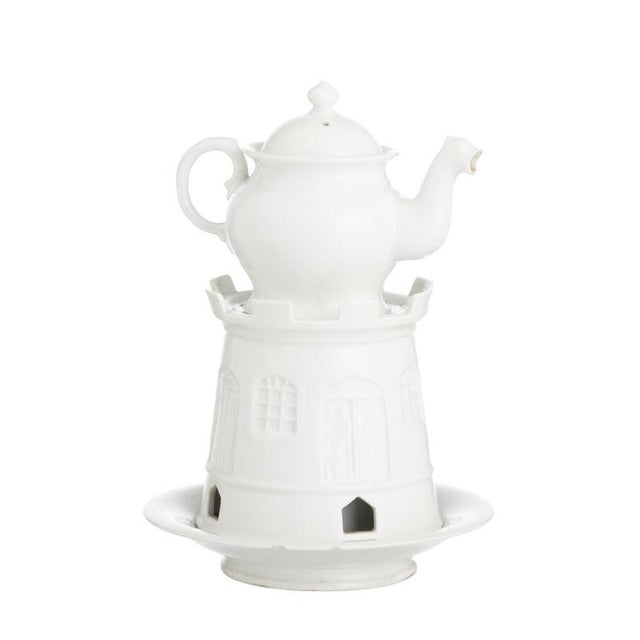 Porcelain Castle Lamp with Teapot from Vista Alegre For Sale - Image 6 of 6