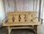 Rustic Hand-Carved Oak Benches, Pair, Folk Art / Spanish Colonial Style For Sale - Image 4 of 17