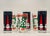 Glass Vintage Christmas Glasses- Set of Six For Sale - Image 7 of 9