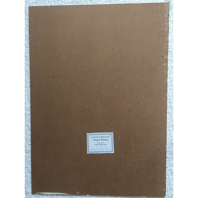1980s Abstract Peter Keil Painting For Sale - Image 5 of 7