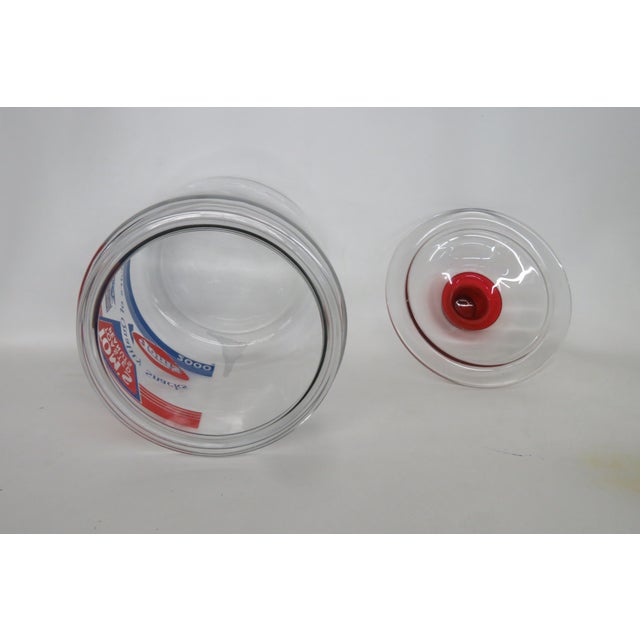 Glass Toms Toasted Peanuts Lidded Glass Jar Extra Large 75th Anniversary Edition 4983b For Sale - Image 7 of 11