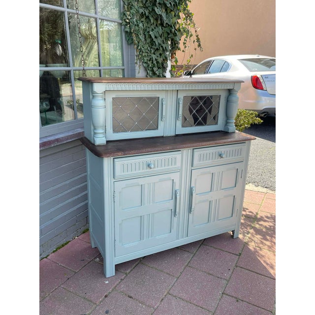 Original Ercol Old Colonial Buffet Sideboard 1960s Blue Label For Sale - Image 11 of 15