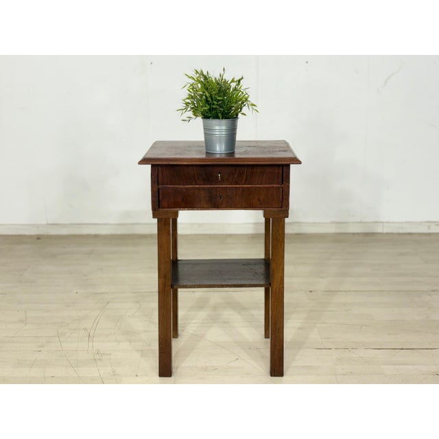Antique Gründerzeit Biedermeier Sewing Table in Pine, 1890s For Sale - Image 14 of 14