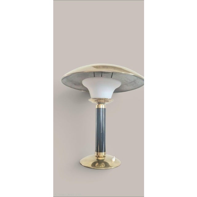 Jumo 350 Grand Luxe Lam in Brass and Metal, 1960s For Sale - Image 4 of 13