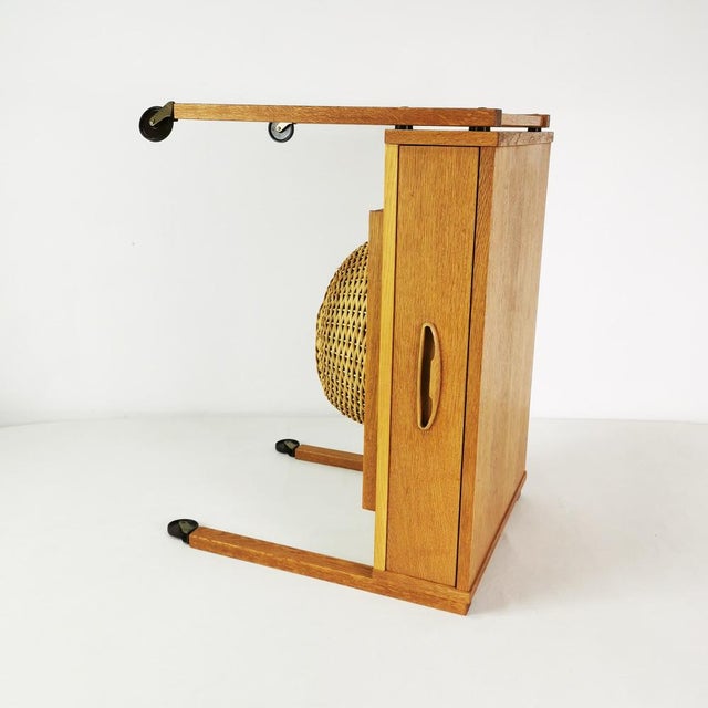 Mid-Century Mobile Side Table, Denmark, 1960s For Sale - Image 12 of 15