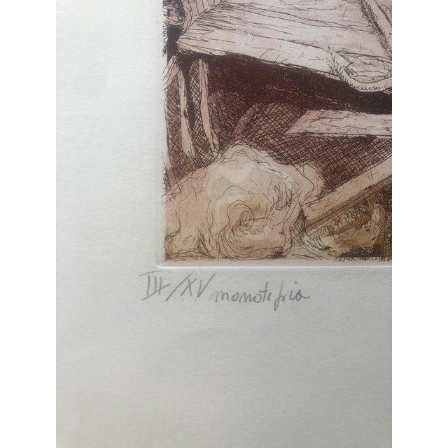 Pietro Labricciosa, Madieri, Etching, 1997 For Sale - Image 6 of 7