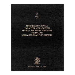 Magnificent Jewels From the Collection of His Late Royal Highness Sir Sultan Mohamed Shah Aga Khan III - May 12th, 1988 Christie's Geneva For Sale