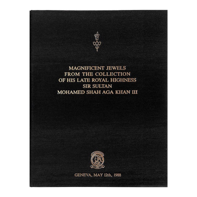 Magnificent Jewels From the Collection of His Late Royal Highness Sir Sultan Mohamed Shah Aga Khan III - May 12th, 1988 Christie's Geneva For Sale