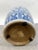 Imperial Chinese Qing Dynasty Style Blue & White Dragon Porcelain Vase For Sale - Image 10 of 10