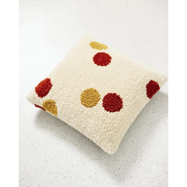 Wool Cushion by Tiktik, 2010s, in Flawless conditions. Designed from 2000 I have official proof of authenticity such as...