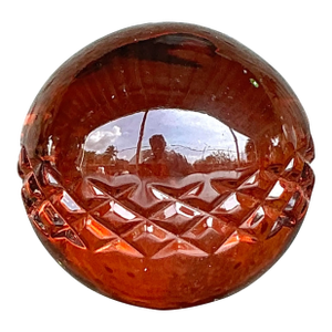 Vintage Regency Band Solid Glass Sphere