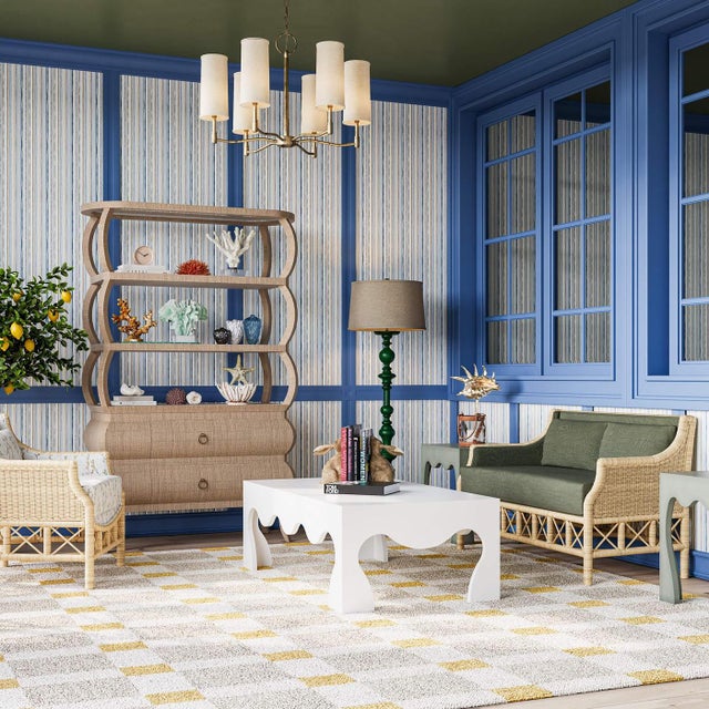 Painted Modern Coffee Table For Sale In Greensboro - Image 6 of 9