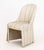 Set of Four Modern Striped Upholstered Dining Chairs For Sale In New York - Image 6 of 9