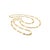 Modern Late 20th-Century 14 Karat Yellow Gold 4.8mm 24" Figaro Neckchain For Sale - Image 3 of 4