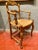 what a cutie-pie! this little French provincial arm chair is just perfect. I can just see it in a bathroom with towels...