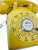 Mid-Century Modern Vintage 1970s Western Electric 500dm Yellow Rotary Phone | Retro Bell System Landline | Mid-Century Modern Decor | Tested & Working For Sale - Image 3 of 14