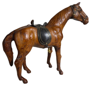 Horse Model in Leather