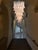 Large Italian Murano Glass Spiral Chandelier with 83 Pink Glass Petals, 1990s For Sale - Image 9 of 12